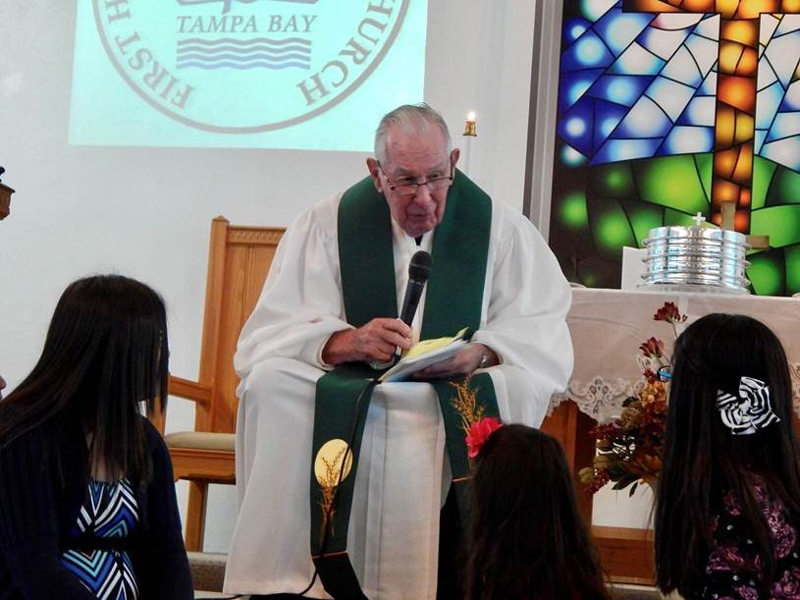 l Rdo. John Sinclar fue pastor presbiteriano durante más de 70 años.(Foto por cortesía)