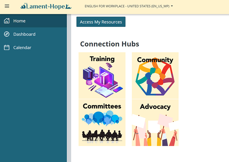 GA Connection Hub, via GA225 website (participant portal), June 2022.