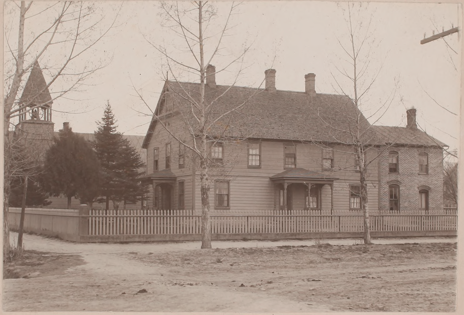 The Girls' Home and Chapel. Wasatch Academy