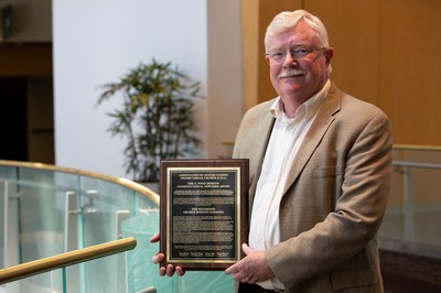 Gradye Parsons, former Stated Clerk of the General Assembly and recipient of the C. Fred Jenkins Award.