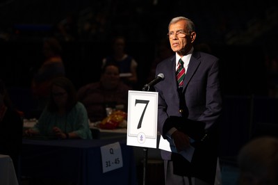 Victor Makari addresses Middle East issuesa at the 223rd General Assembly.