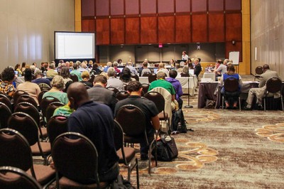 Committee 11 [Social Justice] deliberates issues at General Assembly 223 in St. Louis