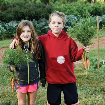 Grace Covenant Presbyterian Church in Asheville, North Carolina, created a World Garden inspired by the yard garden program developed in Haiti by PC(USA) mission co-worker Mark Hare.