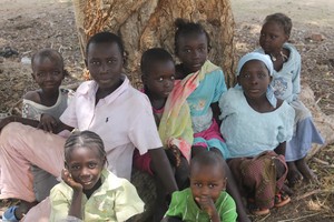 Thanks to the granary project, children enjoy better nutrition when food is scarce in their villages.