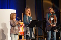 left to right: Cassidy Desler, Ariel Desler, Amy Desler