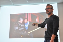 Mission engagement specialist Blake Collins discusses campus violence and its relation to racial justice at Big Tent 2015.