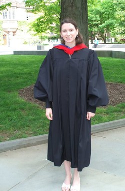 Erin Moore outside the Princeton University Chapel, Princeton, N.J.