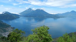 Lake Atitlan in Guatemala.