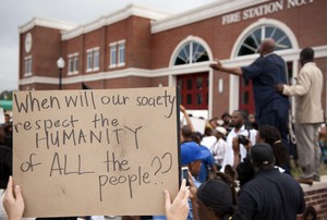 Ferguson rally