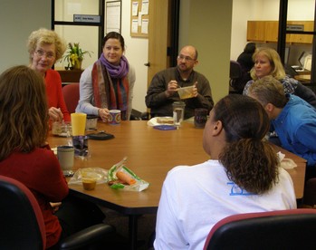 National staff participants in the SNAP Food Stamp Challenge talk about their experiences