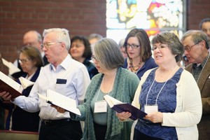 Hymnal celebration singers