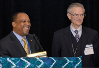 Kinnamon and McCullough at NCC General Assembly