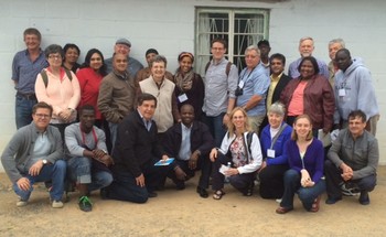 South Africa travel-study seminar group