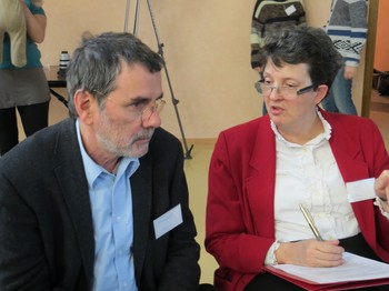 Burkhard Paetzold and Ellen Smith