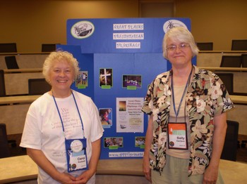 Carol Rudesill and Sally Carlson