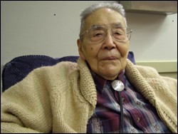 Walter Soboleff on his 100th birthday, Nov. 14, 2009.