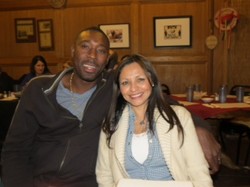 Patti and her husband Lorenzo Barceló.