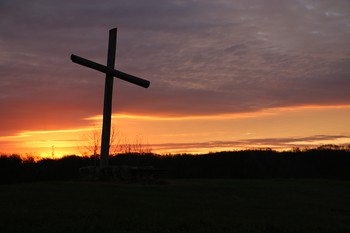 Sunrise at Heartland Presbyterian Center, Kansas City, Mo. 