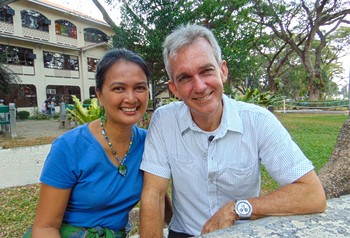 Presbyterian World Mission co-workers Dessa and Cobbie Palm.
