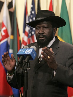 South Sudanese President Salva Kiir.