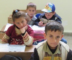 Children from Syrian refugee camps in Lebanon are learning to read and write for the first time. Five days each week, they receive lessons in Arabic, English, math, science, and Bible ethics. At the end of the day they get a hot meal. 