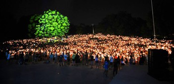 Triennium volunteers say experiences like having communion outdoors at night with 5,000 other Presbyterian youth have a lasting impact on a teenager’s life.