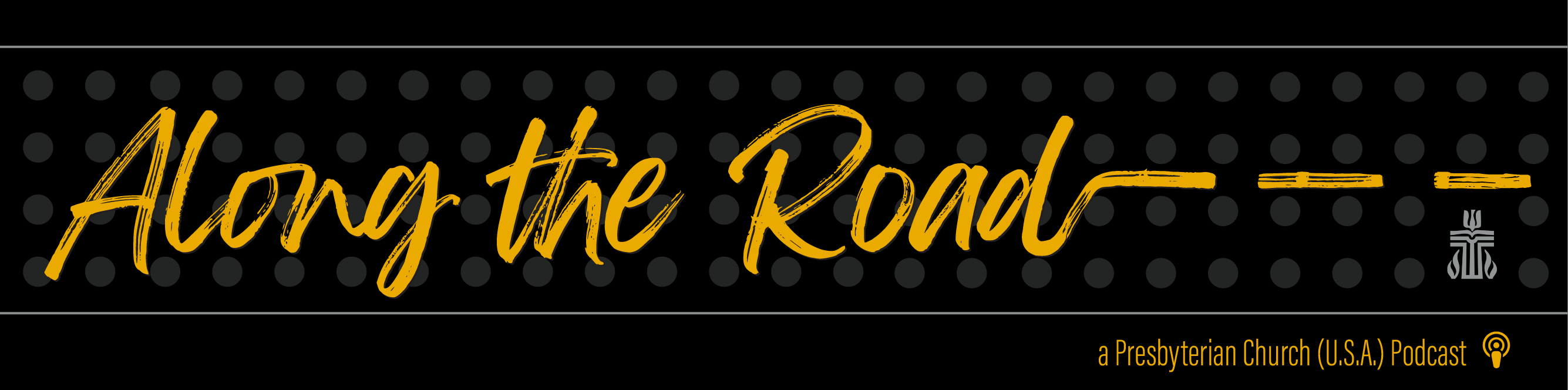 Banner Logo for Along the Road Podcast