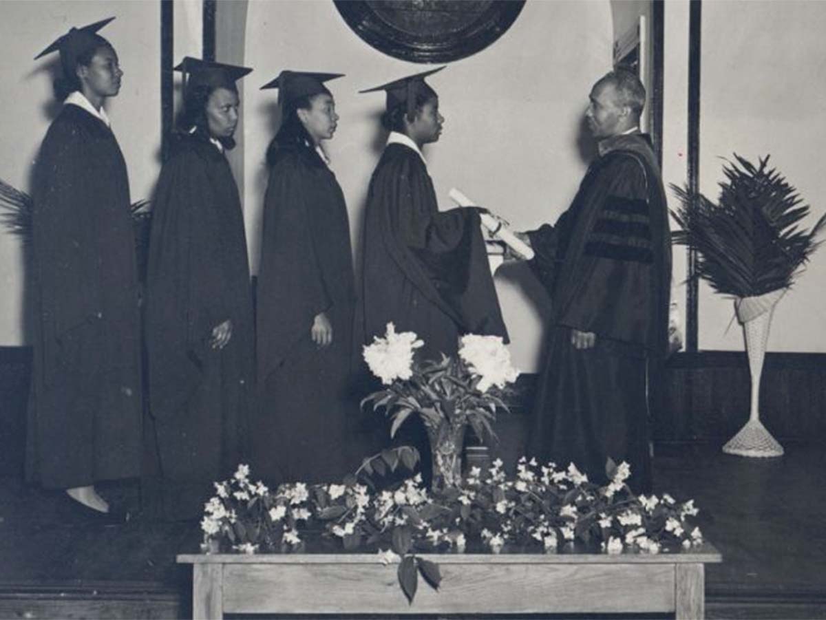 Barber-Scotia College (Concord, N.C.) Graduation, from Pearl: 7314