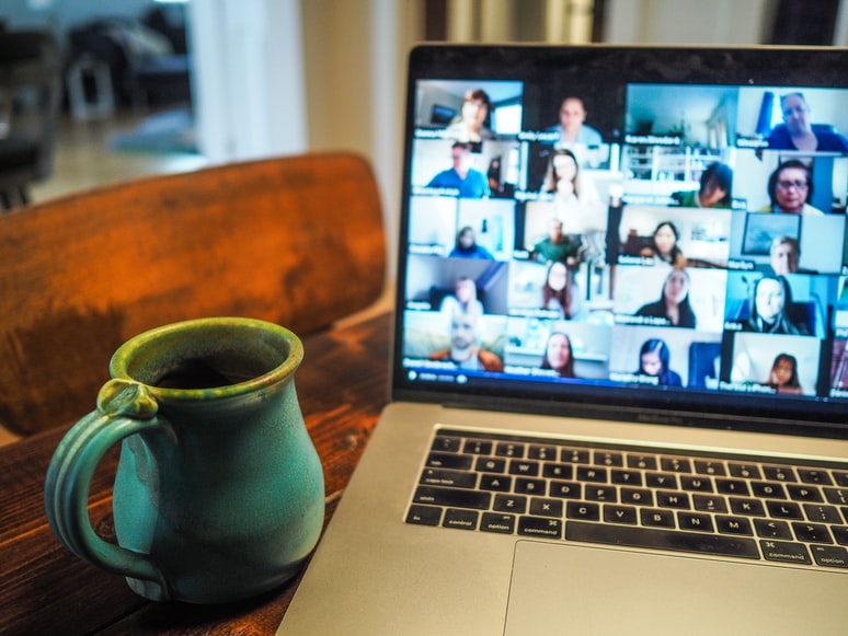 image of laptop and cup of coffee. Photo by Chris Montgomery via Unsplash