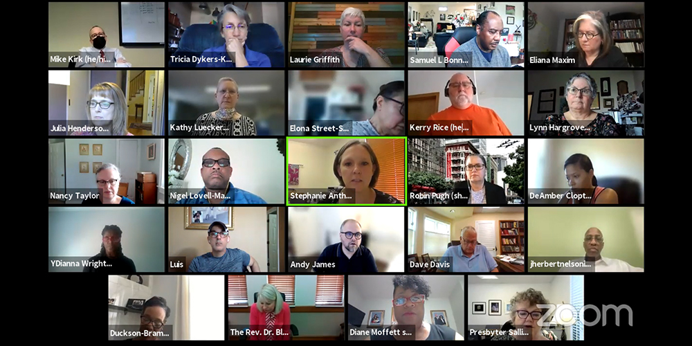 COGA meeting via Zoom on May 20, 2021