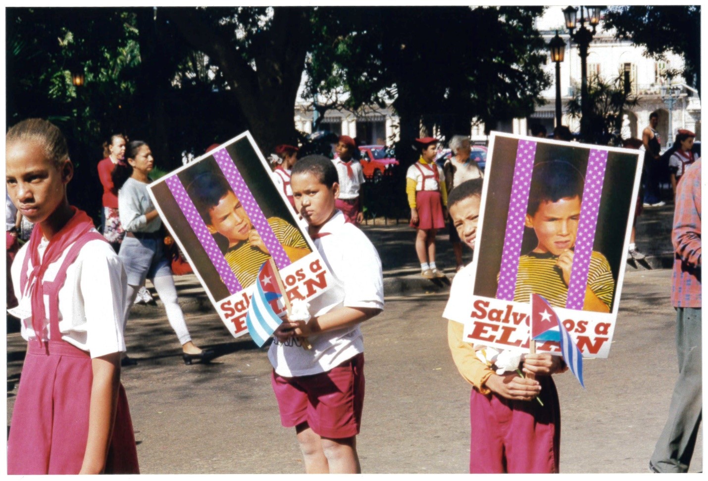 Children’s march, Havana, 2000