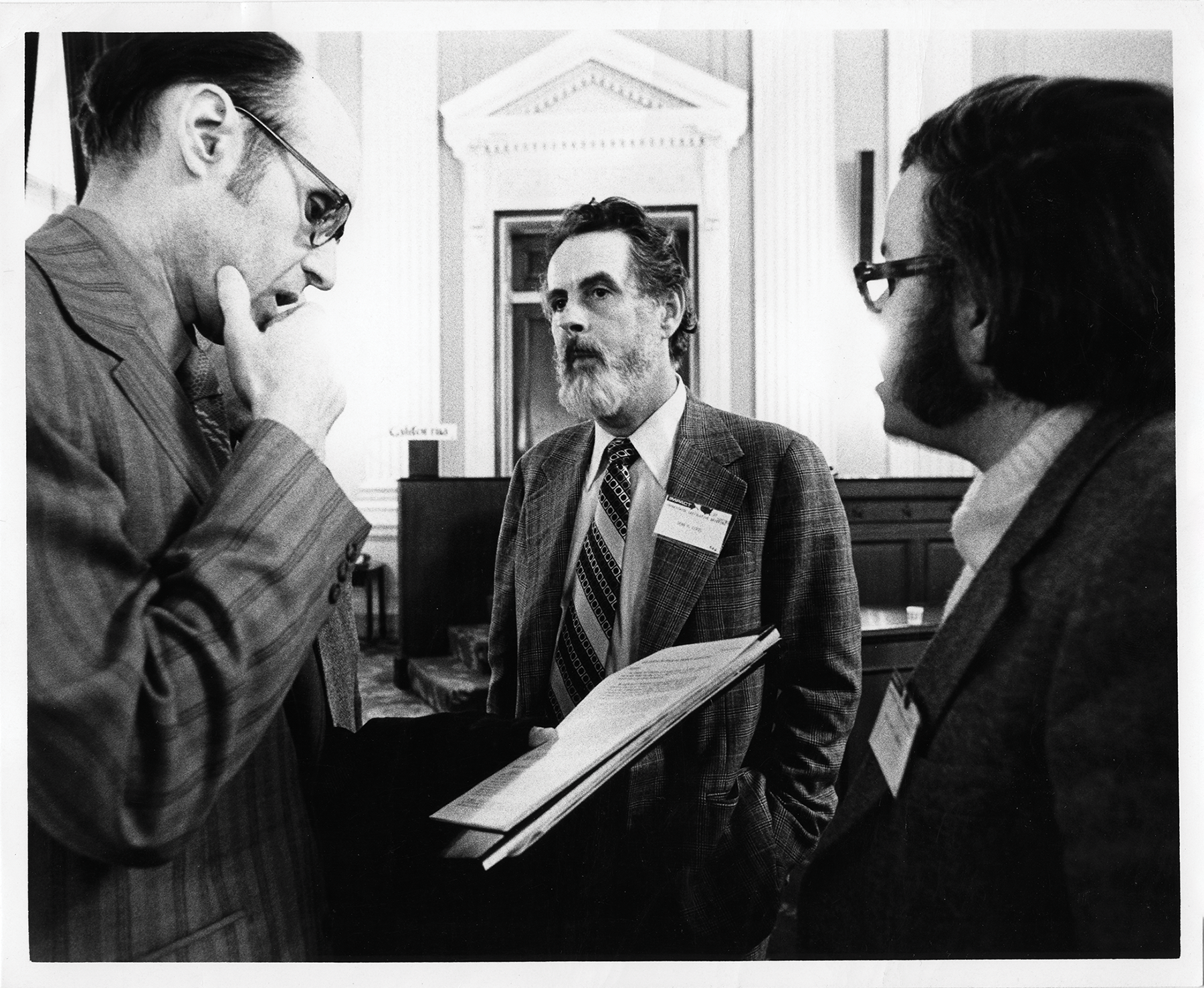 Dean Lewis (center), April 1977. Pearl ID: 344188. All photos courtesy of the Presbyterian Historical Society.