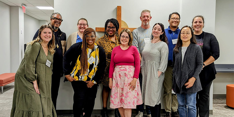 GACOR members in 2022 with committee support staff member Jihyun Oh at bottom right, Louisville (missing in photo from current membership: Adolfo Santana Cordero and Byron Elam). Photo courtesy of Nicole Cruz-Talkington.