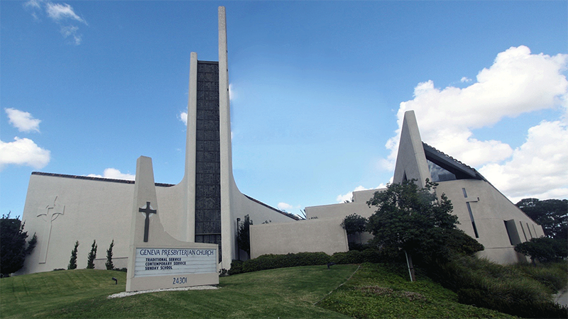 Geneva Presbyterian Church is in Laguna Woods, California. (Photo courtesy of Geneva Presbyterian Church)