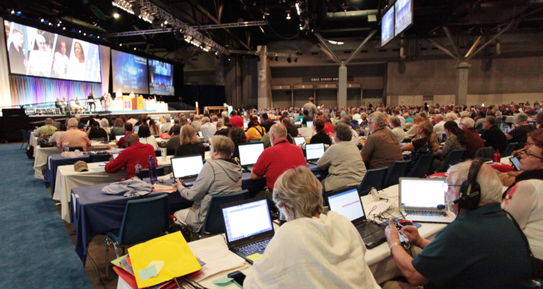 Plenary session during the 223rd General Assembly (2018). Photo by Danny Bolin. 