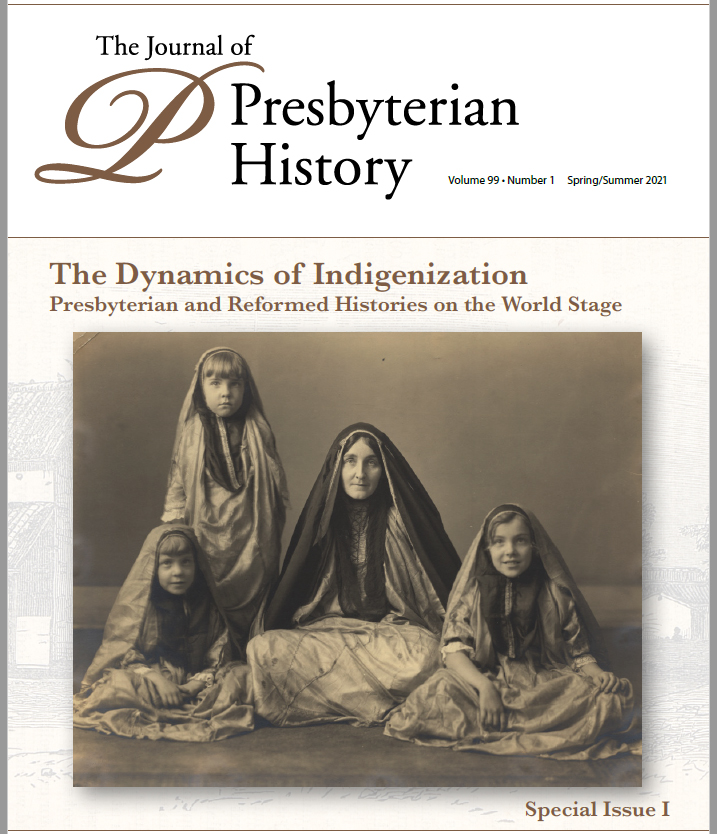 Journal of Presbyterian History Cover - the Dynamics of Indigenization