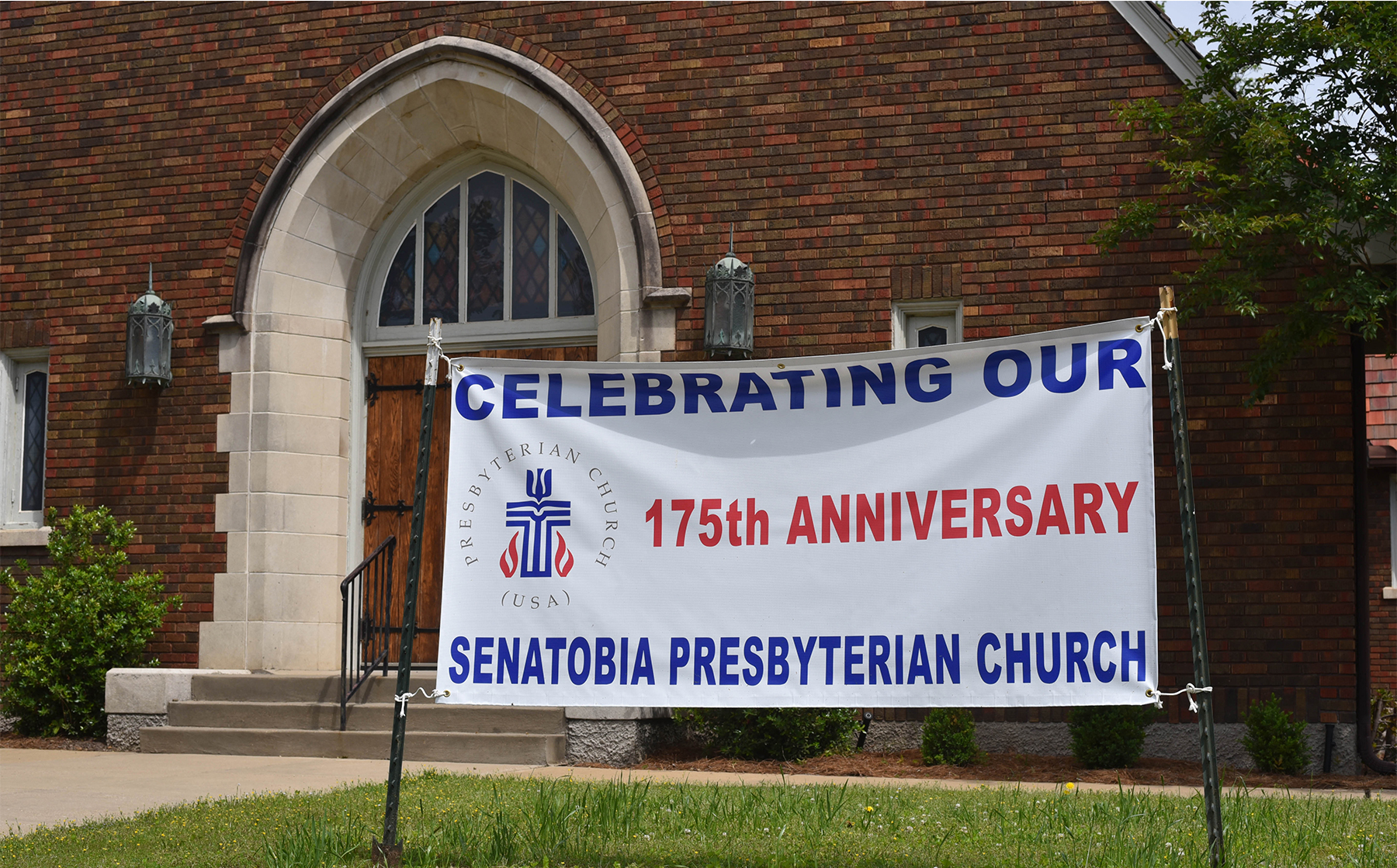 Celebration sign, Senatobia Presbyterian Church, Senatobia, Mississippi, 2023. All photos courtesy of Carole Givens.