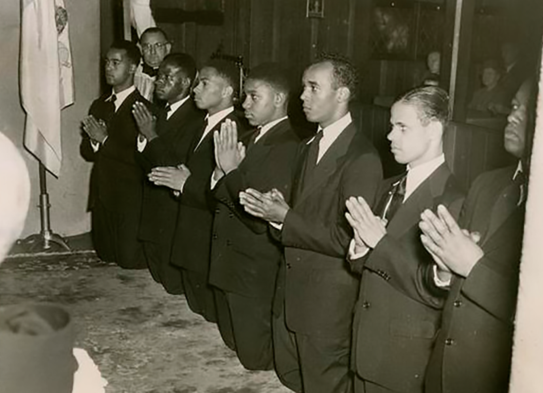 Novices of the Franciscan Missionary Servants of Christ the King, Smithtown, NY, 1948. [Pearl ID: 148427]. All images courtesy of the Presbyterian Historical Society.