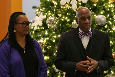 General Assembly Stated Clerk J. Herbert Nelson and his wife, Rev. Gail Porter Nelson.