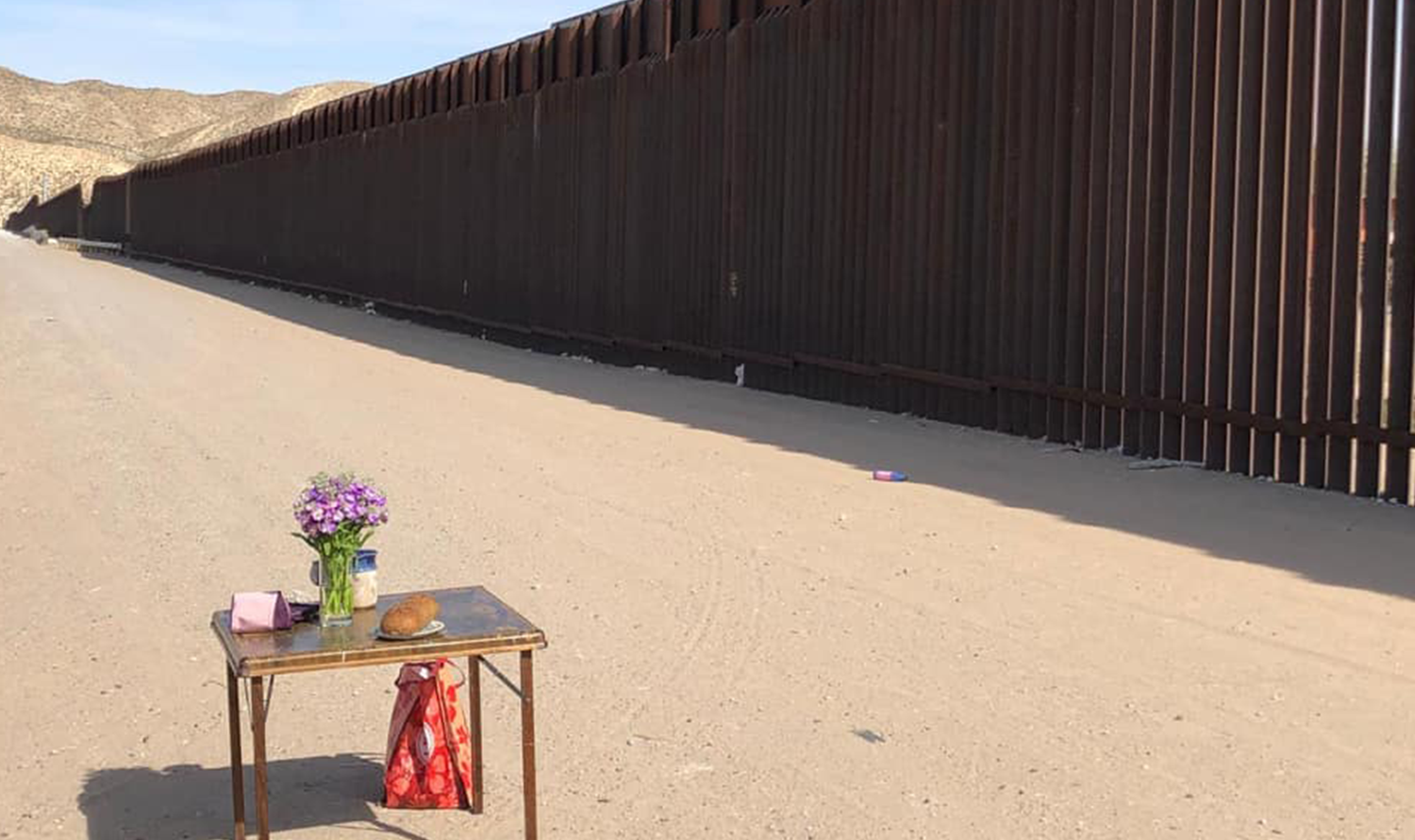 World Council of Churches worship at the border between El Paso, TX and Ciudad Juarez, Mexico in November 2019. Photo by Amanda Craft.
