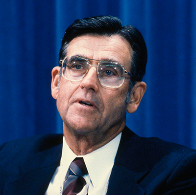 William H. Wilson at the 197th General Assembly (1985) of the PC(USA) in Indianapolis. Photo courtesy of the Presbyterian Historical Society.