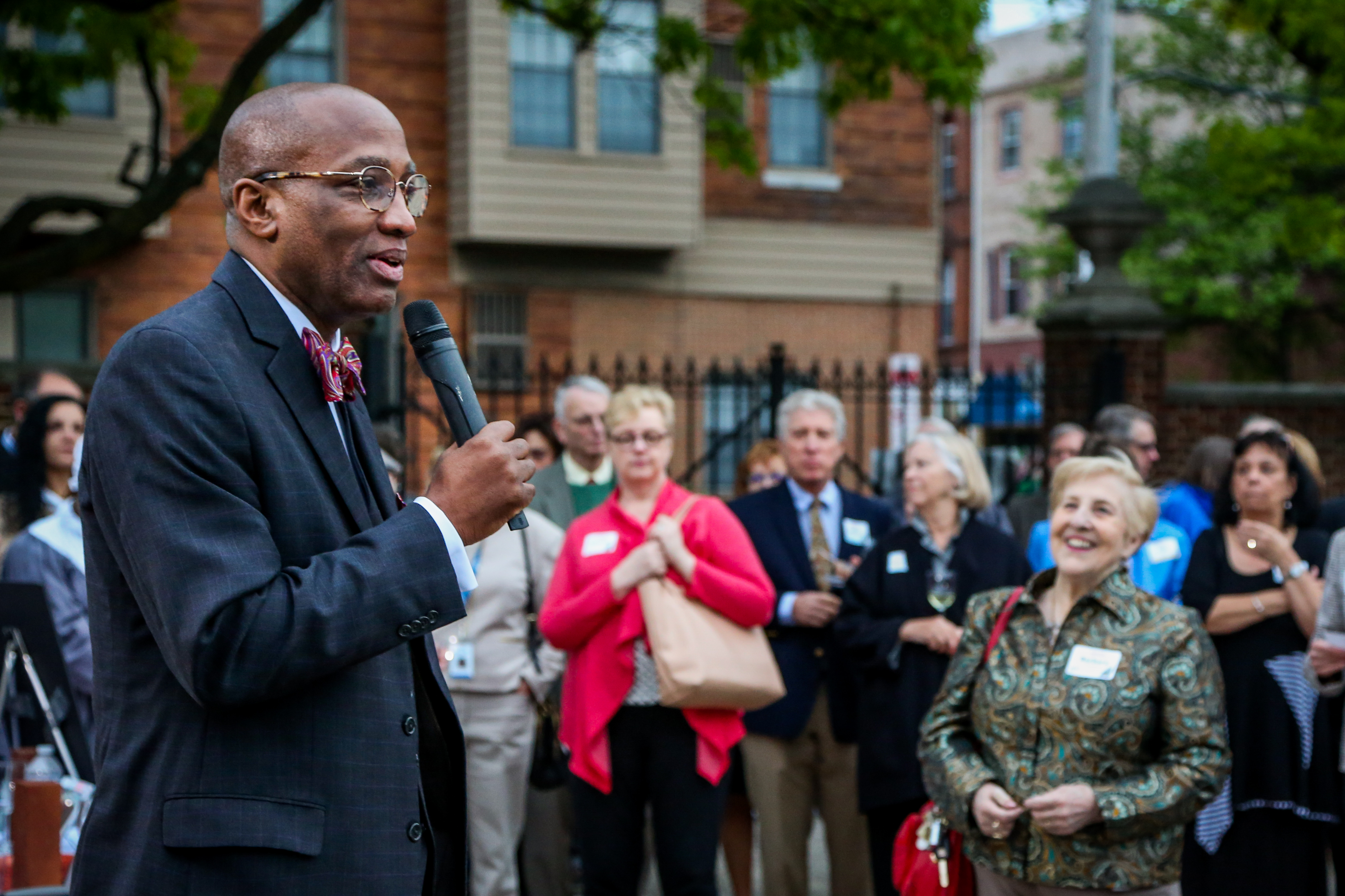 J. Herbert Nelson speaking at PHS Taste of History event